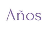 Años